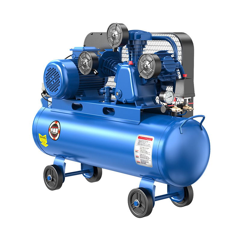 Belt-Driven Piston Air Compressor